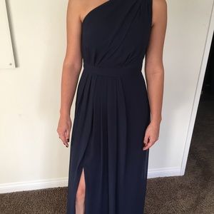Marine blue bridesmaid dress worn once